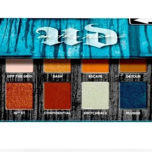 NIB Limited‎ Edition Urban Decay On The Run Detour Eye Shadow Palette -8 Shades - Picture 1 of 16